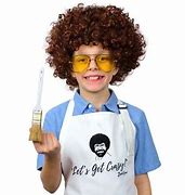 Image result for Bob Ross Afro Wig