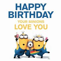 Image result for Funny Birthday Minions