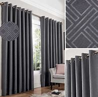 Image result for Grey Fancy Curtains