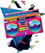 Image result for 90s Boombox PNG