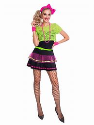Image result for 80s Neon Fancy Dress
