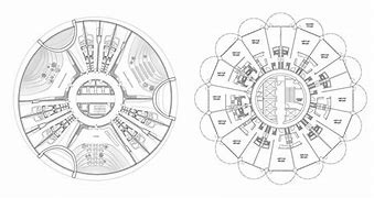 Image result for Circular House Floor Plans