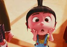 Image result for Despicable Me Agnes Angry