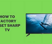Image result for Factory Reset Sharp TV