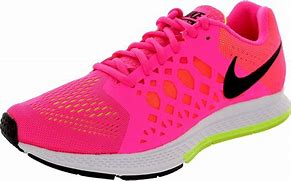Image result for Black and Gold Pink Swoosh Nike Pegasus Women