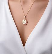Image result for Rose Gold Locket Necklace