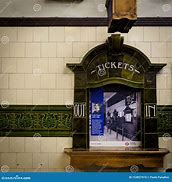 Image result for Vintage Distressed Subway Ticket Booth