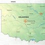 Image result for Mountains in Oklahoma Map