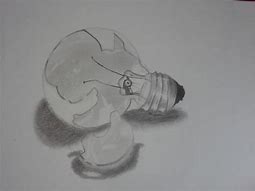 Image result for Broken Light Bulb Sketch