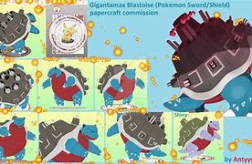 Image result for Blastoise Papercraft