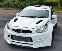 Image result for Mitsubishi Mirage Rally Car