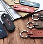 Image result for Molded Leather Keychain