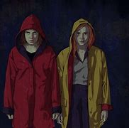 Image result for Stranger Things Eleven Max Drawing