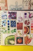 Image result for Fruit Colour Collage Art GCSE