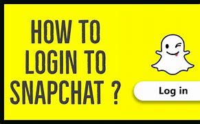 Image result for Login to Snapchat