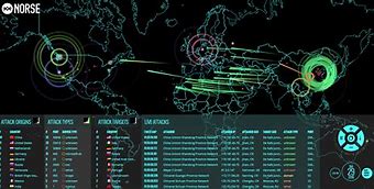 Image result for Norse Cyber Attack Map
