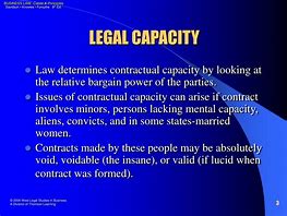 Image result for Legal Capacity Definition