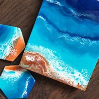 Image result for Pour Acrylic Resin Art