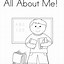 Image result for All About Me Color Sheet