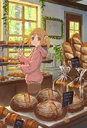 Image result for Anime Food Bread