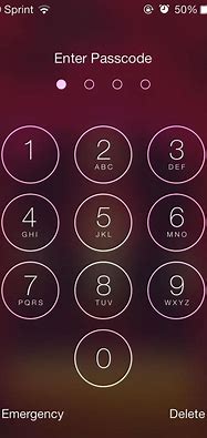 Image result for iPhone Password Number Screen