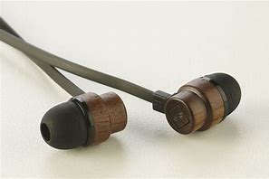 Image result for Wooden Earphones