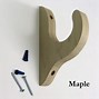 Image result for Curtain Rod Brackets 1