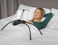 Image result for iPad Wooden Stand for Bed