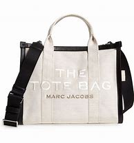 Image result for Marc Jacobs Tote Bag Black and White