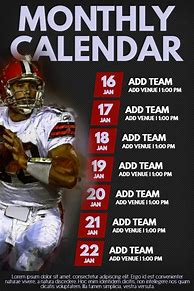 Image result for Sports Schedule Poster Templates