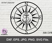 Image result for Anchor Compass SVG