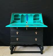 Image result for Black and Green Desk