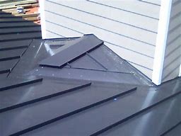 Image result for Steel Building Roof Cricket