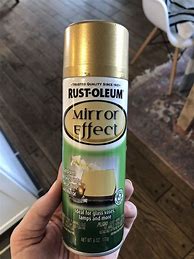 Image result for Mirror Spray Paint On Wood