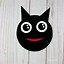 Image result for Halloween Square Stickers Bat