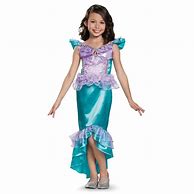 Image result for Disney Princess Ariel Costume for Girls