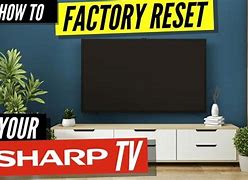 Image result for Sharp TV Factory Reset