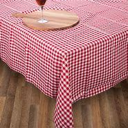 Image result for Red Gingham Tablecloth