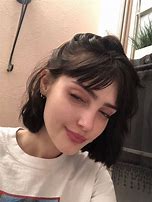 Image result for Aesthetic Short Brown Hair