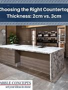 Image result for 2Cm vs 3Cm Granite