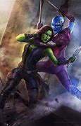 Image result for Guardians of the Galaxy Gamora and Nebula