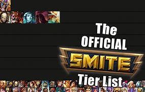 Image result for Smite Tier List