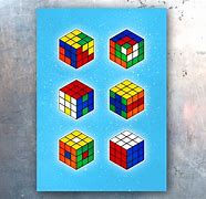 Image result for Rubik's Cube Painting