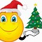 Image result for Smiley Santa Emoji