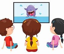 Image result for Child Watching TV Clip Art