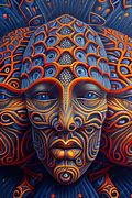 Image result for Psychedelic Face