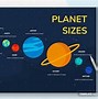 Image result for Planet Size Comparison Chart