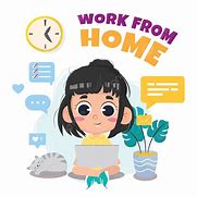 Image result for Work From Home Clip Art
