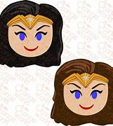 Image result for Wonder Woman Emoji Icons