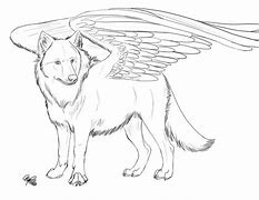 Image result for Mythical Wolf Coloring Book